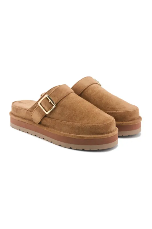 Madden Girl Graham Clogs for Women in Tan | GRAHAM-TAN sold by Glik’s