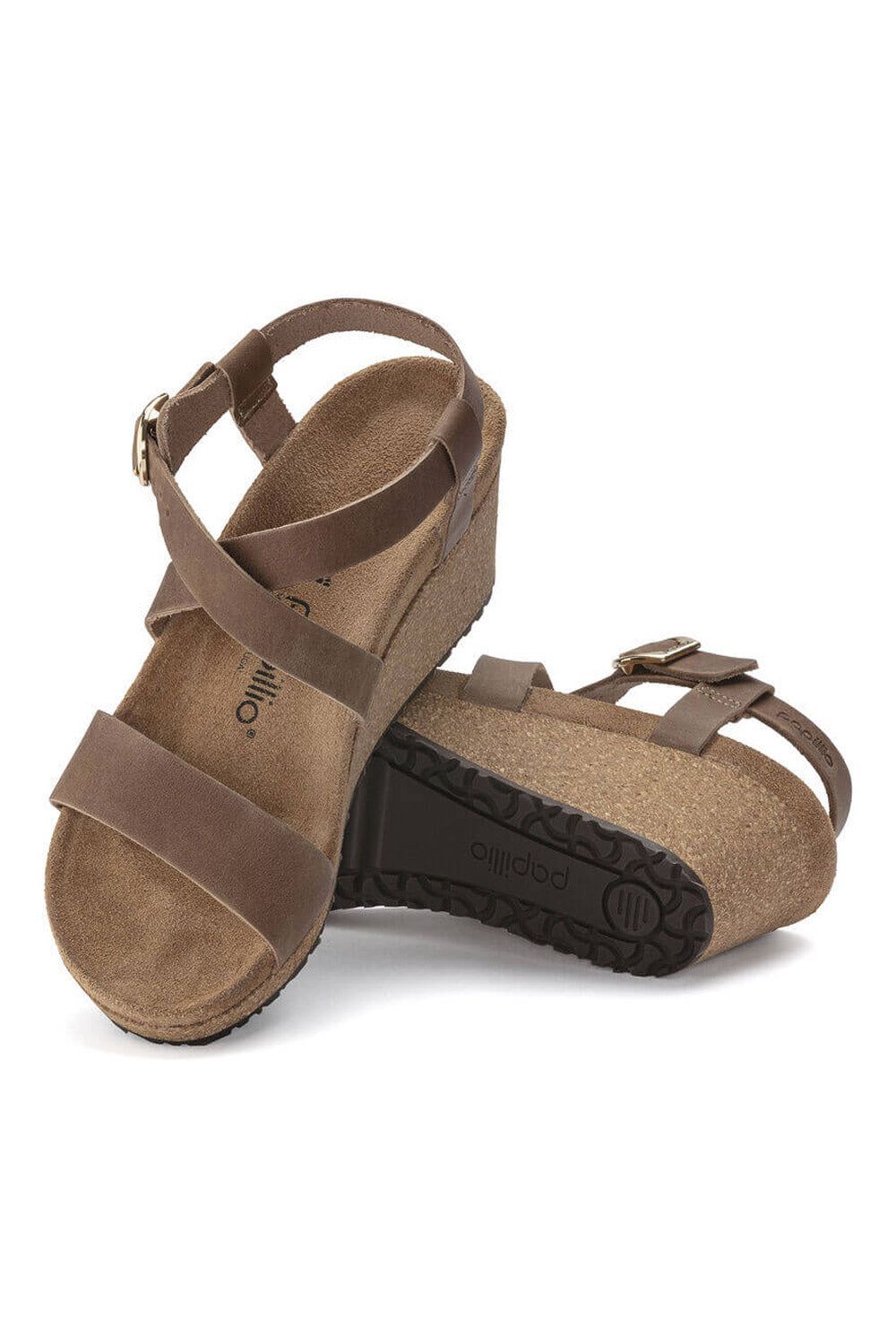 Papillio by Birkenstock Sibyl Wedges for Women in Brown | 1023523 sold by Glik’s product image thumbnail 4
