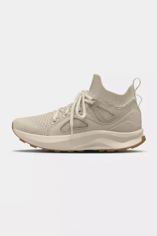 The North Face Hyphum Luxe Gardenia Sneakers for Women in Grey | NF0A7W5R-7X1 sold by Glik’s