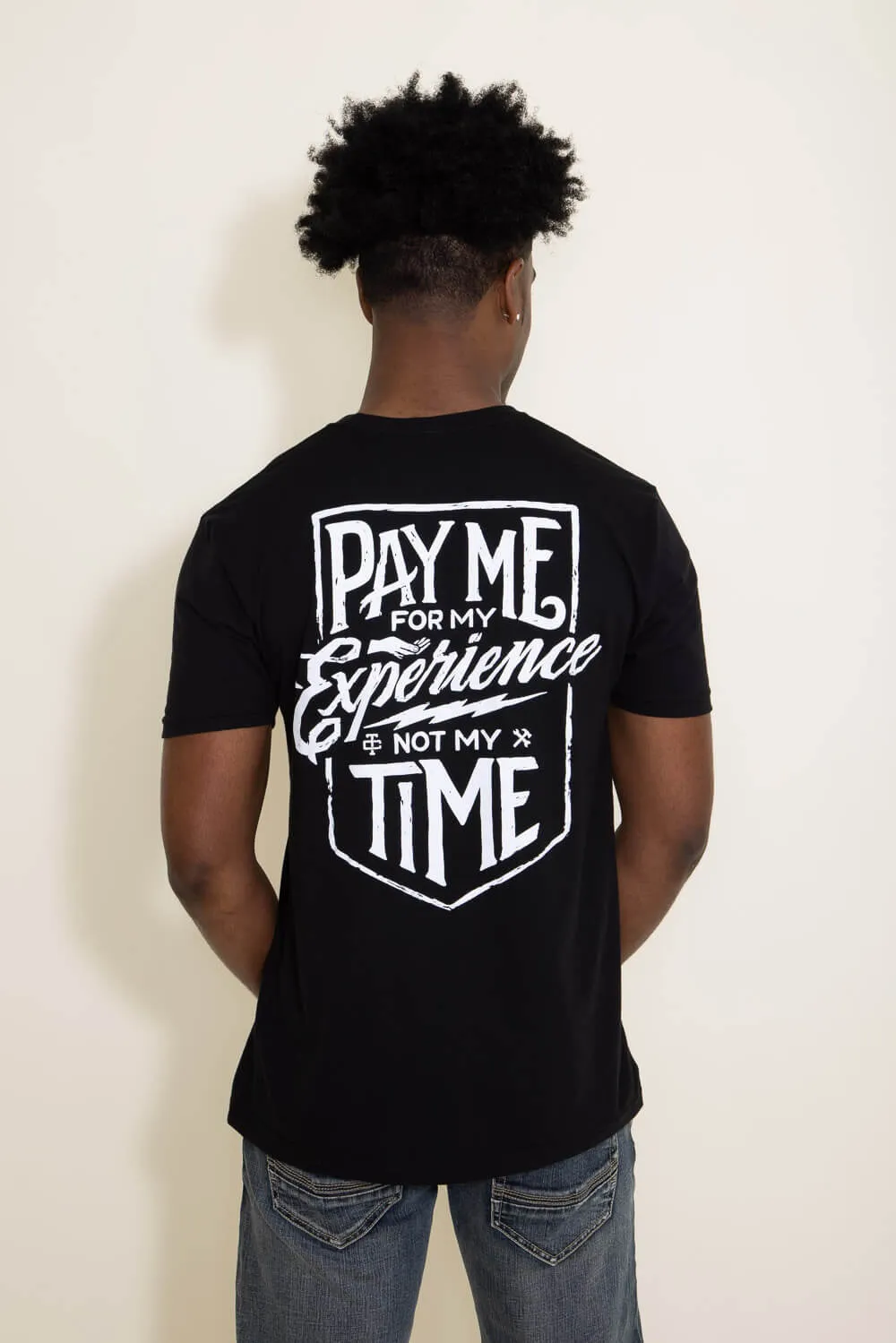 Troll Co Pay Me T-Shirt for Men in Black | TC0585-BLACK sold by Glik’s product image thumbnail 3