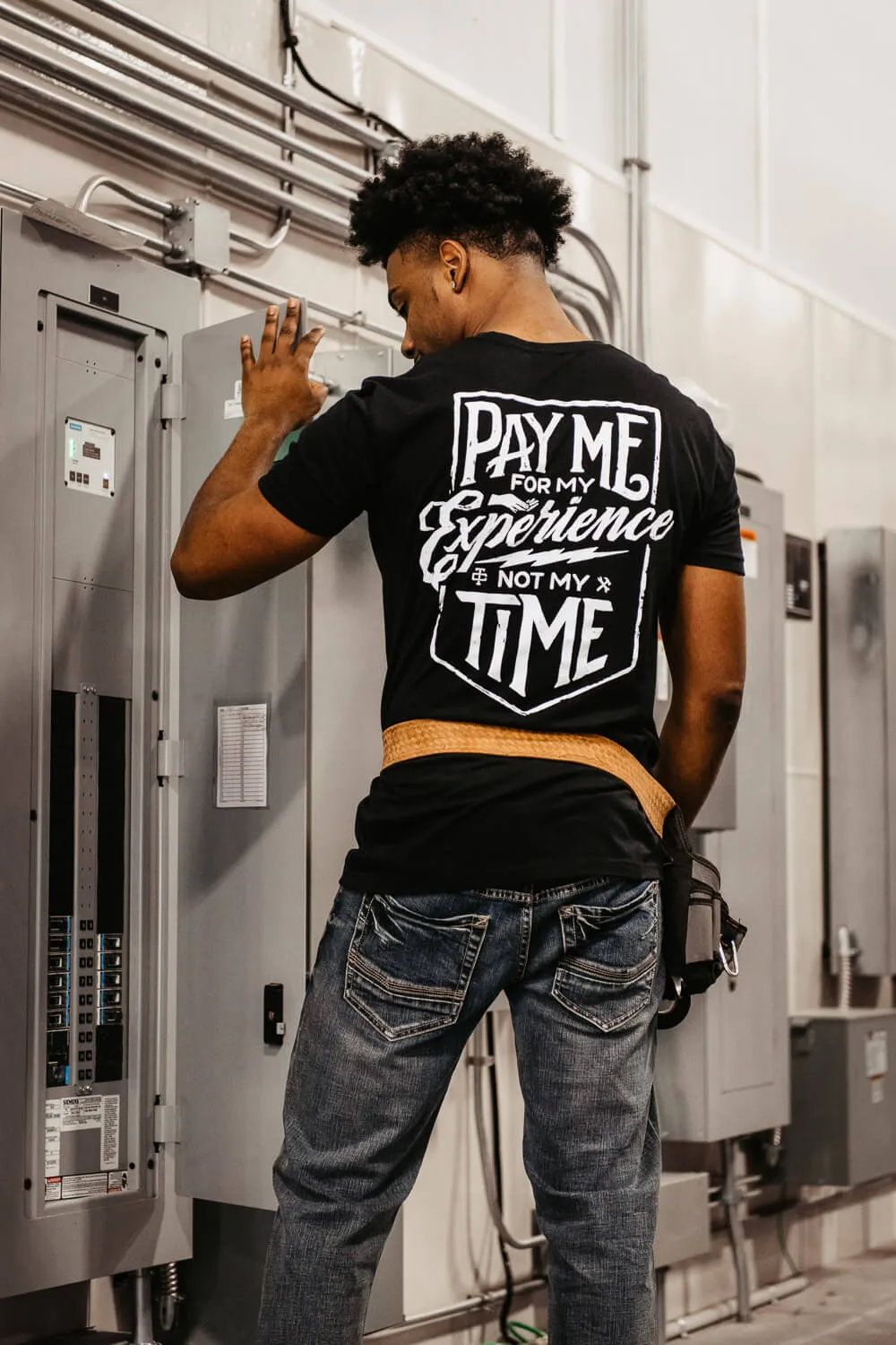 Troll Co Pay Me T-Shirt for Men in Black | TC0585-BLACK sold by Glik’s