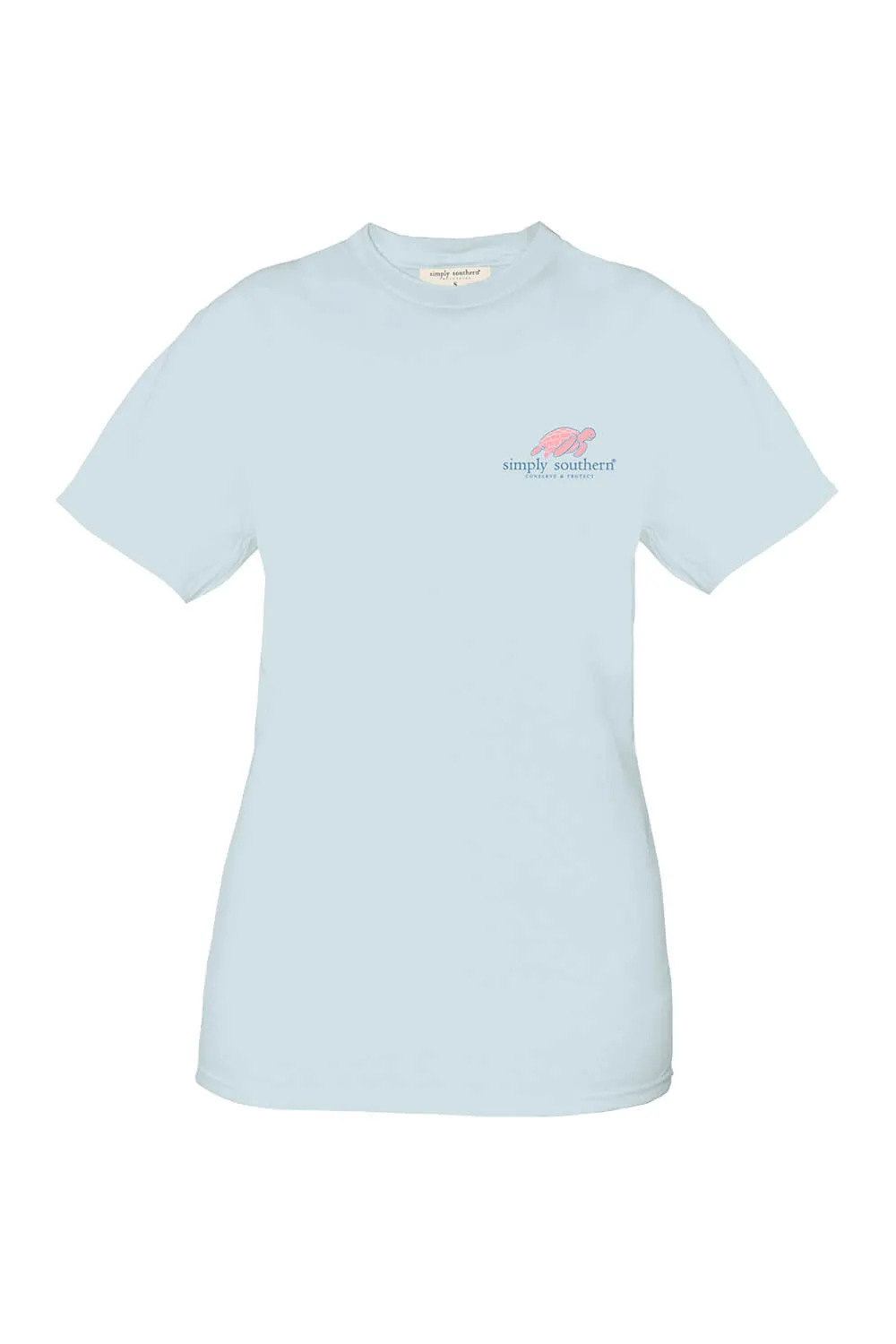 Simply Southern Plus Size Tracking Lighthouse Turtle T-Shirt for Women in Blue | EXT-TRACK-SS-LTHOUSE-SPOUT sold by Glik’s product image thumbnail 2
