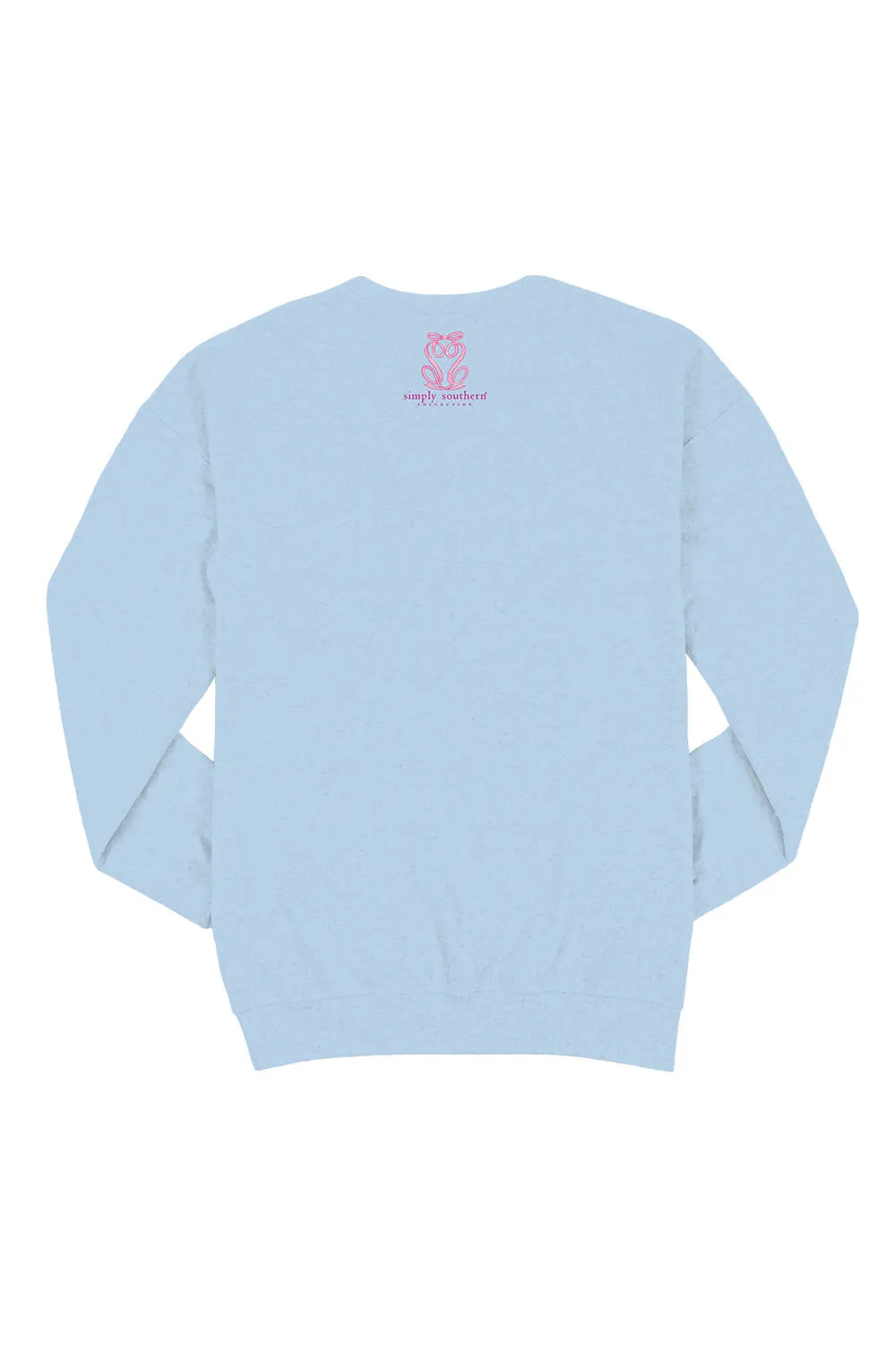 Simply Southern Mama Fleece Crewneck for Women in Blue | CREW-MAMA-LTBLUE sold by Glik’s product image thumbnail 2