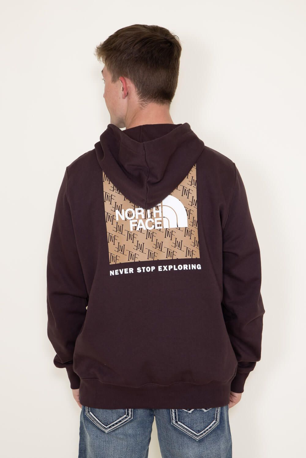 The North Face Box NSE Pullover Hoodie for Men in Brown | NF0A7UNS-LOQ sold by Glik’s product image thumbnail 3