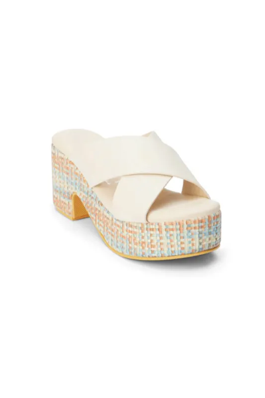 Beach by Matisse Nellie Heels for Women in Ivory | NELLIE-IVORY sold by Glik’s