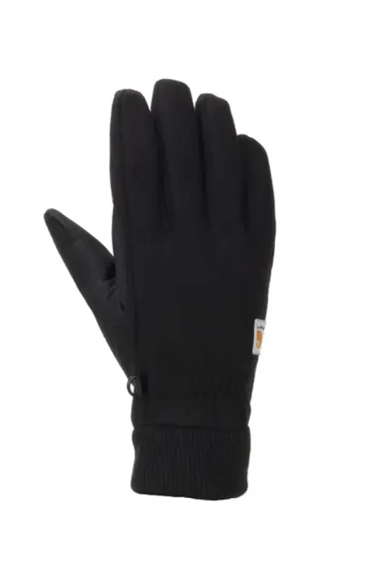 Carhartt Wind Fighter Thermal Lined Fleece Touch Glove for Men in Black | A622BLK sold by Glik’s