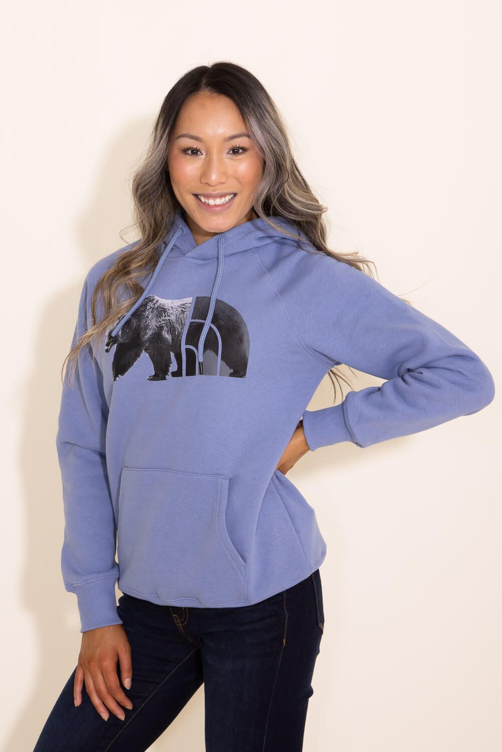 The North Face Bear Hoodie for Women in Purple | NF0A7U0Z-7V5 sold by Glik’s product image thumbnail 3