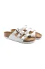 Birkenstock Florida Birko-Flor Sandals for Women in White | 1016765 sold by Glik’s