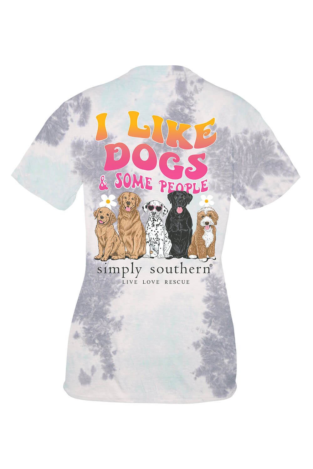 Simply Southern Salty Paws T-Shirt for Women in Grey | SS-PAWS-SALTY sold by Glik’s product image thumbnail 3