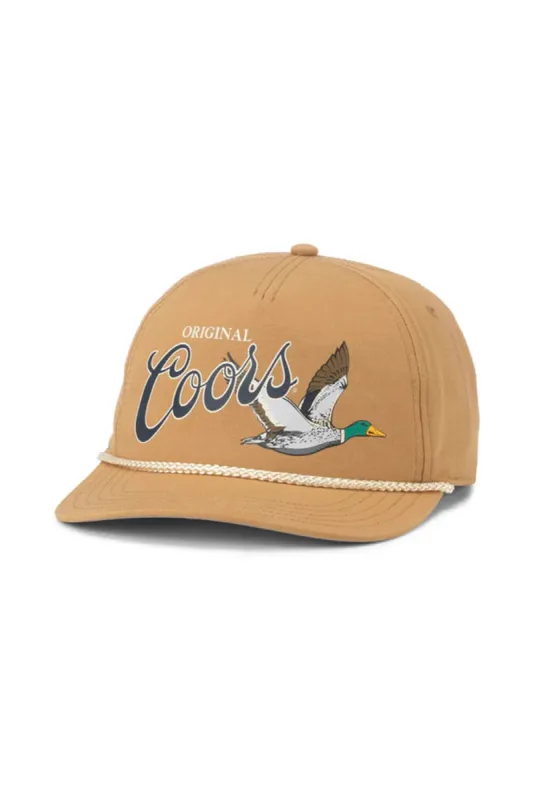 American Needle Coors Duck Canvas Cappy Hat for Men in Brown | 23005A-COORS sold by Glik’s
