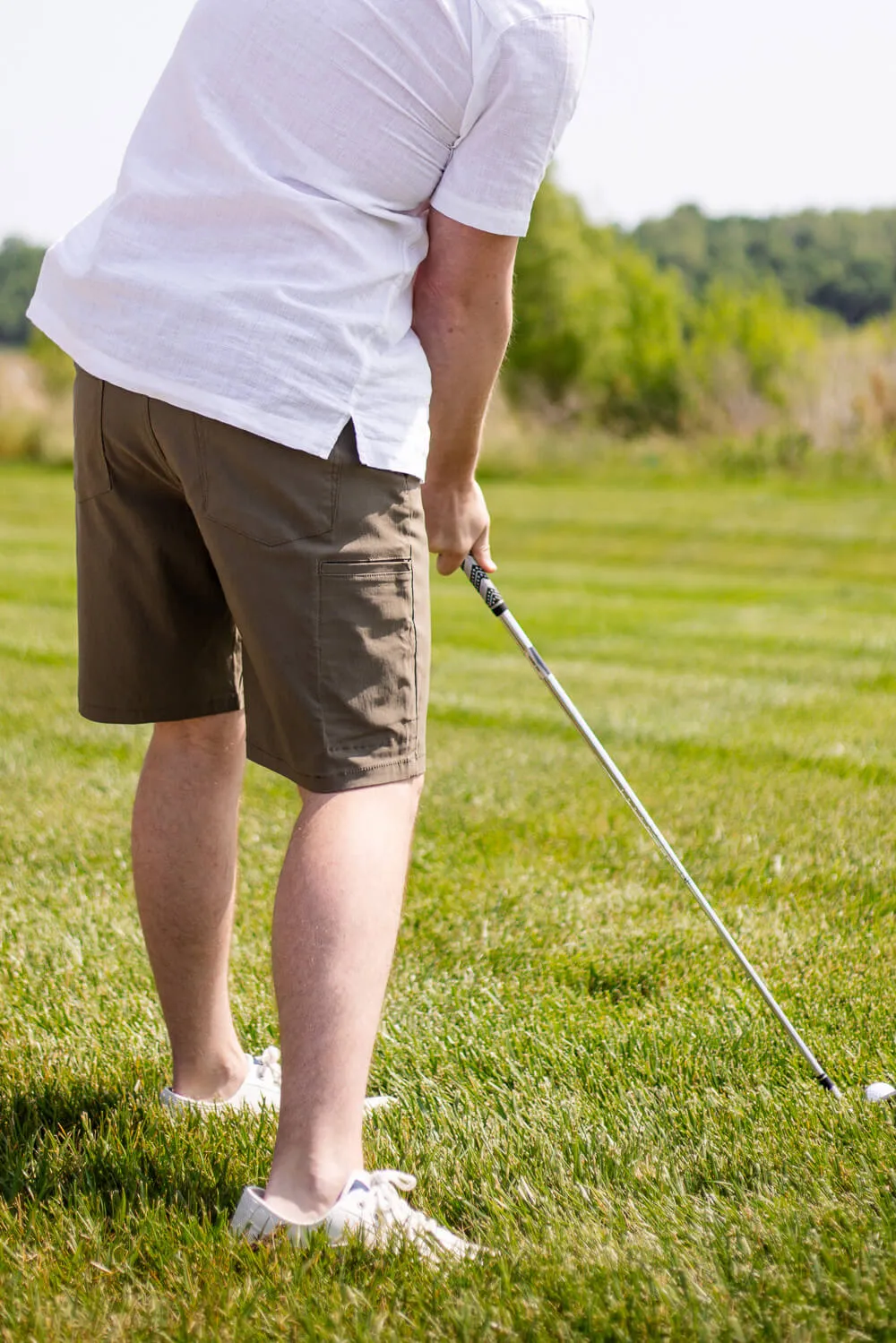 Weatherproof Vintage Utility Shorts for Men in Mushroom | W4S608EV-239MUSHROOM sold by Glik’s