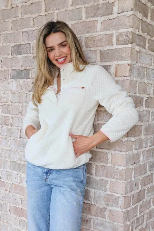 Simply Southern Simply Soft Pullover for Women in Ivory | PP-0224-PULL-SMPSFT-IVORY sold by Glik’s