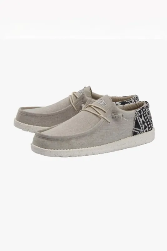 HEYDUDE Men’s Wally Funk Jacquard Shoes in Bungee | 40010-2YP sold by Glik’s