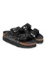 Papillio by Birkenstock Arizona Platform Padded Nylon Sandals for Women in Black | 1025305 sold by Glik’s