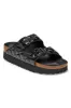 Papillio by Birkenstock Arizona Platform Padded Nylon Sandals for Women in Black | 1025305 sold by Glik’s