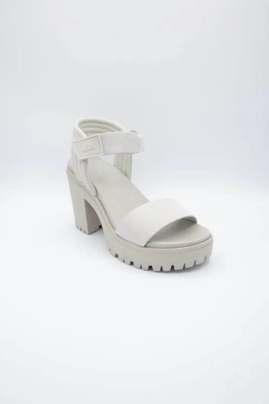 MIA Ivelisse Lug Platform Heels for Women in Off White | MH1648-OFF WHITE sold by Glik’s