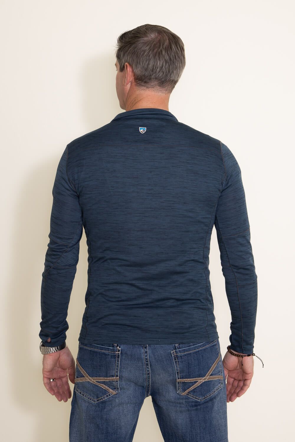 Kuhl Alloy Quarter Zip for Men in Blue | 3118-MIDNIGHT sold by Glik’s product image thumbnail 3