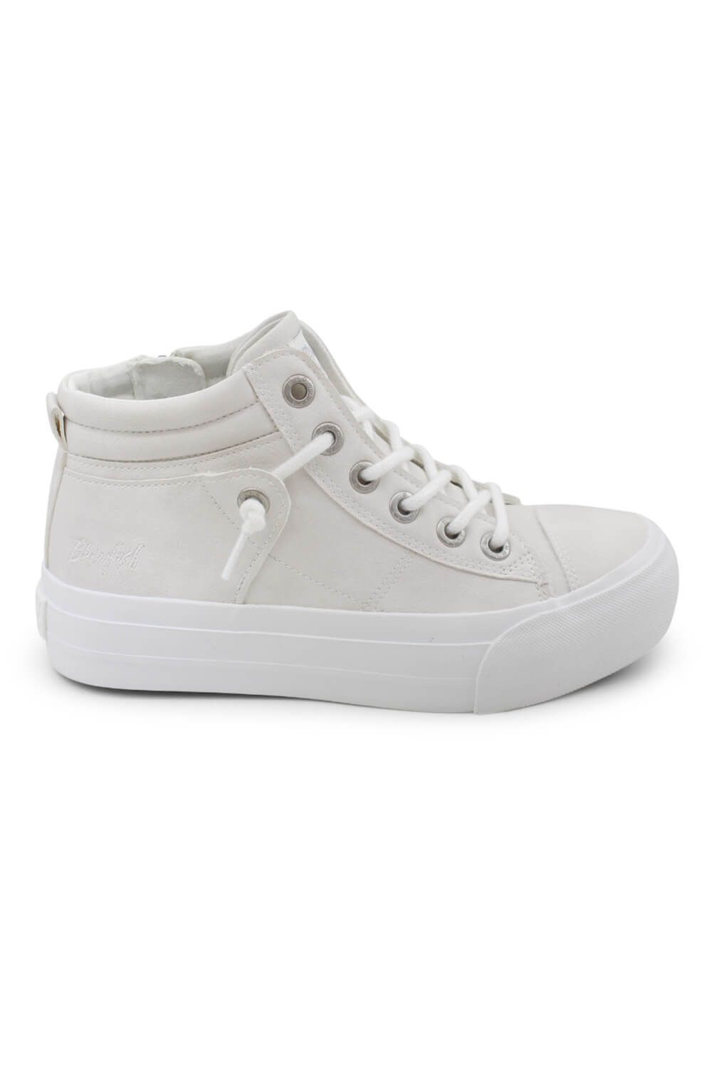 Blowfish Malibu Smoosh Mid Ella Sneakers for Women in White | ZS-1542-479 sold by Glik’s product image thumbnail 2