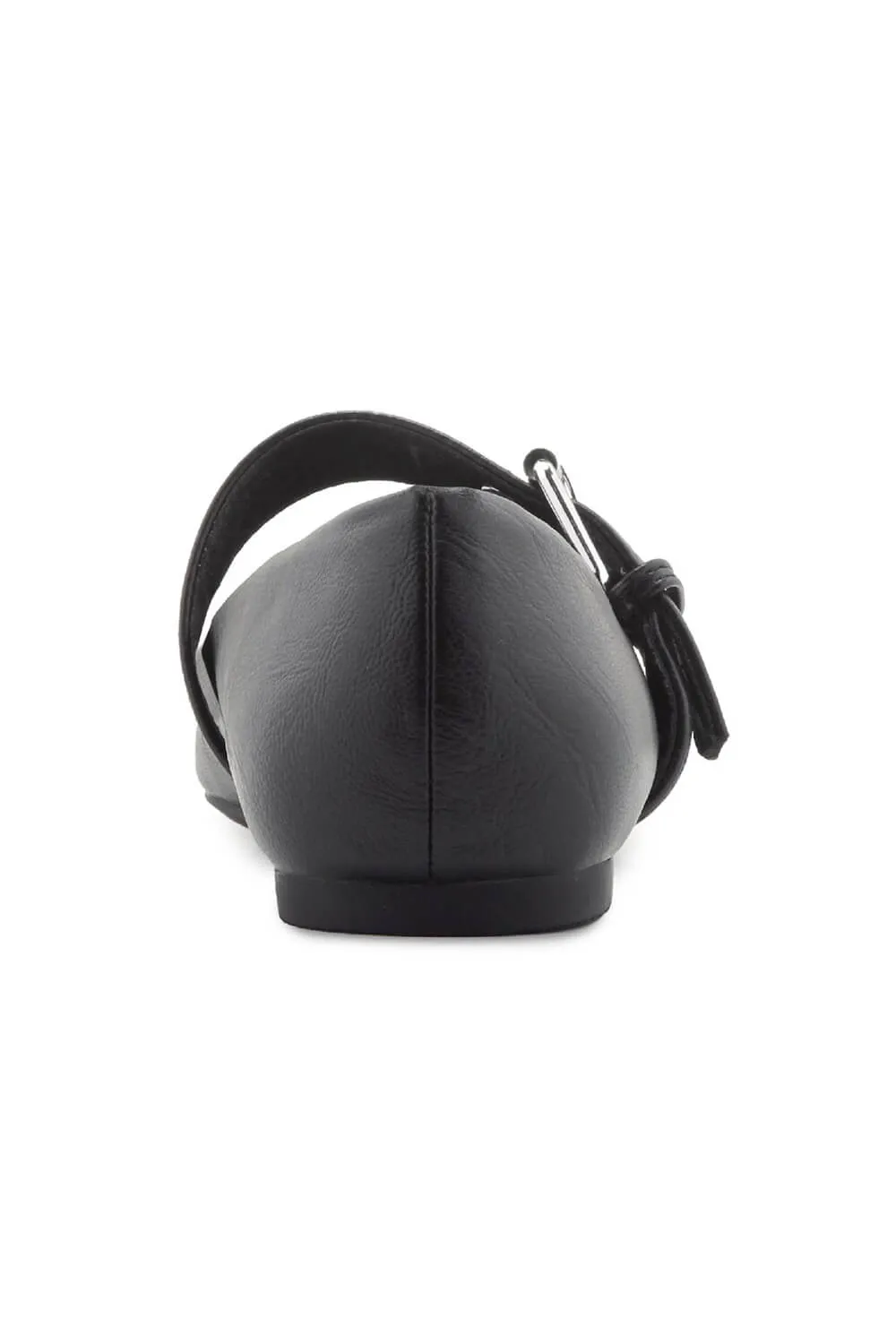 DV Dolce Vita Mellie Buckle Flats for Women in Black | MELLIE-BLACK sold by Glik’s product image thumbnail 5