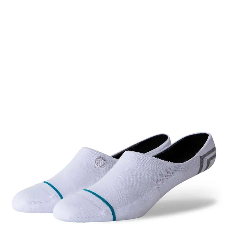 Stance Gamut 2 No Show Socks for Men in White | M145A19GAM-WHT sold by Glik’s