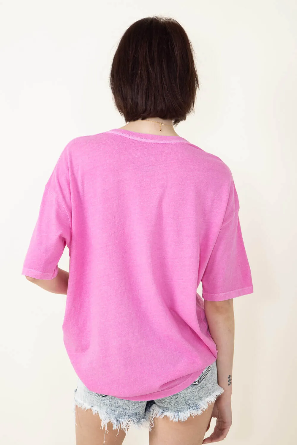 Billabong Sunrise To Sunset Graphic T-Shirt for Women in Paradise Pink | ABJZT01552-PDP sold by Glik’s product image thumbnail 2