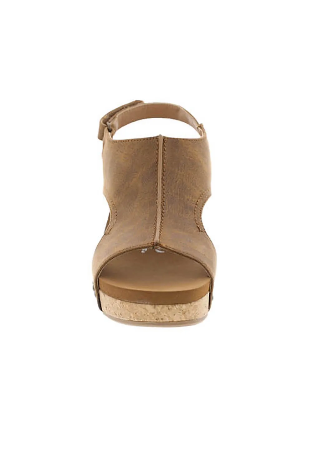 Very G Isabella Wedge Heels for Women in Tan | ISABELLA-TAN sold by Glik’s product image thumbnail 4