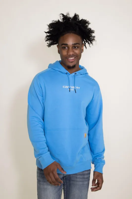 Carhartt Lightweight Hoodie for Men in Blue | 105569-HA6 sold by Glik’s