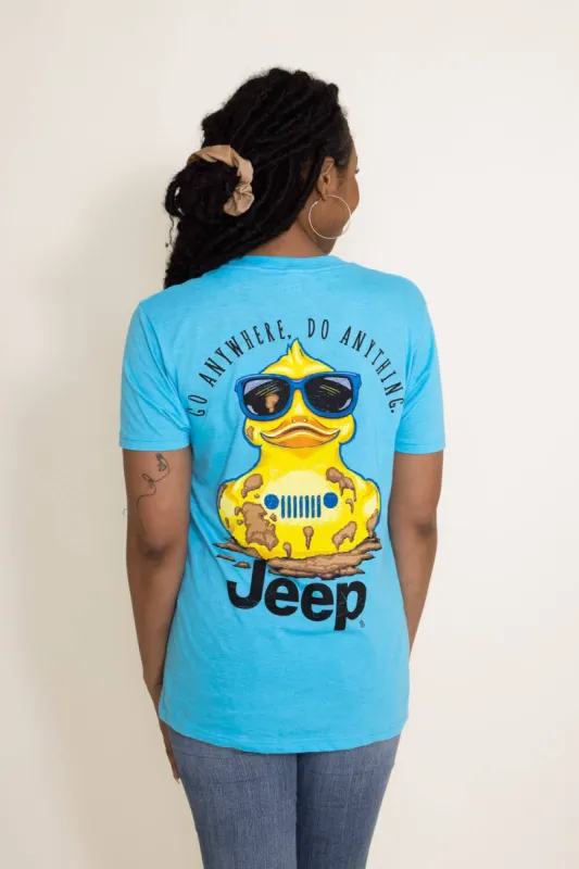 Jeep Muddy Duck T-Shirt in Blue | 3750-CARIBBEAN sold by Glik’s