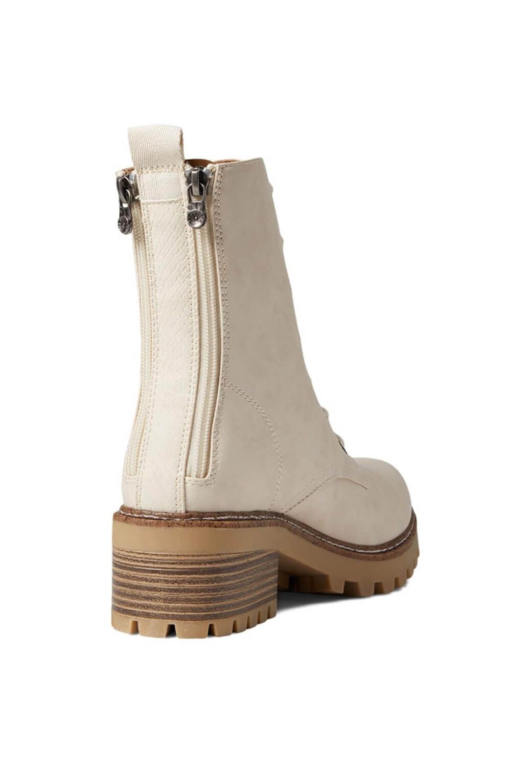 Blowfish Malibu Leith Lace Lug Booties for Women in Cloud | BF-9748-145 sold by Glik’s product image thumbnail 4