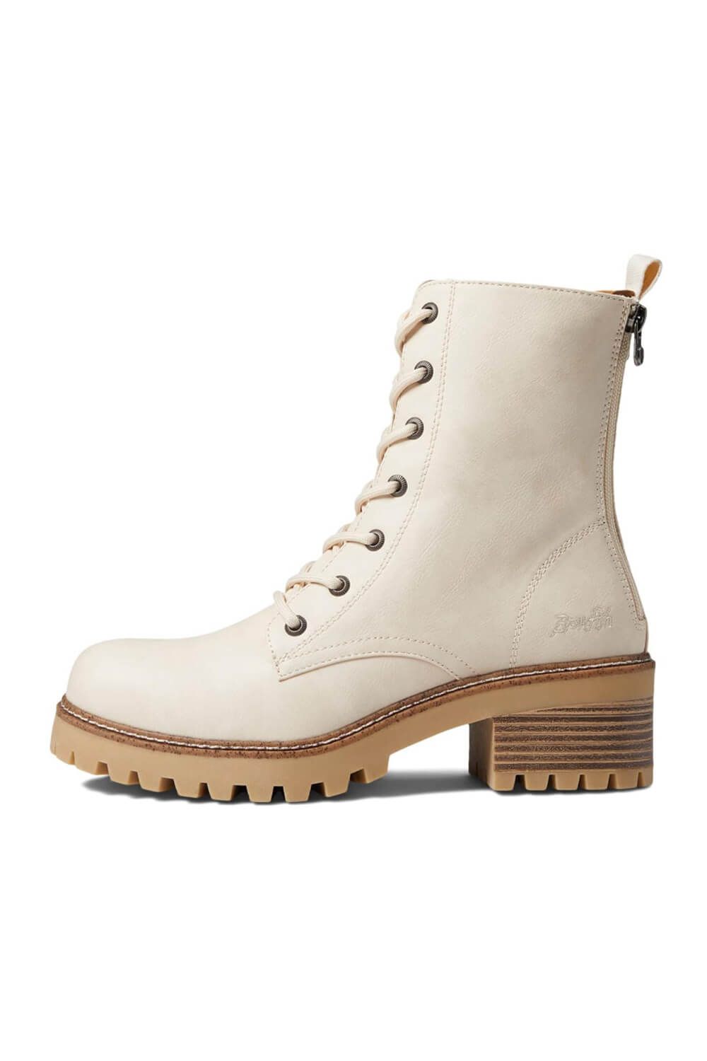 Blowfish Malibu Leith Lace Lug Booties for Women in Cloud | BF-9748-145 sold by Glik’s product image thumbnail 3