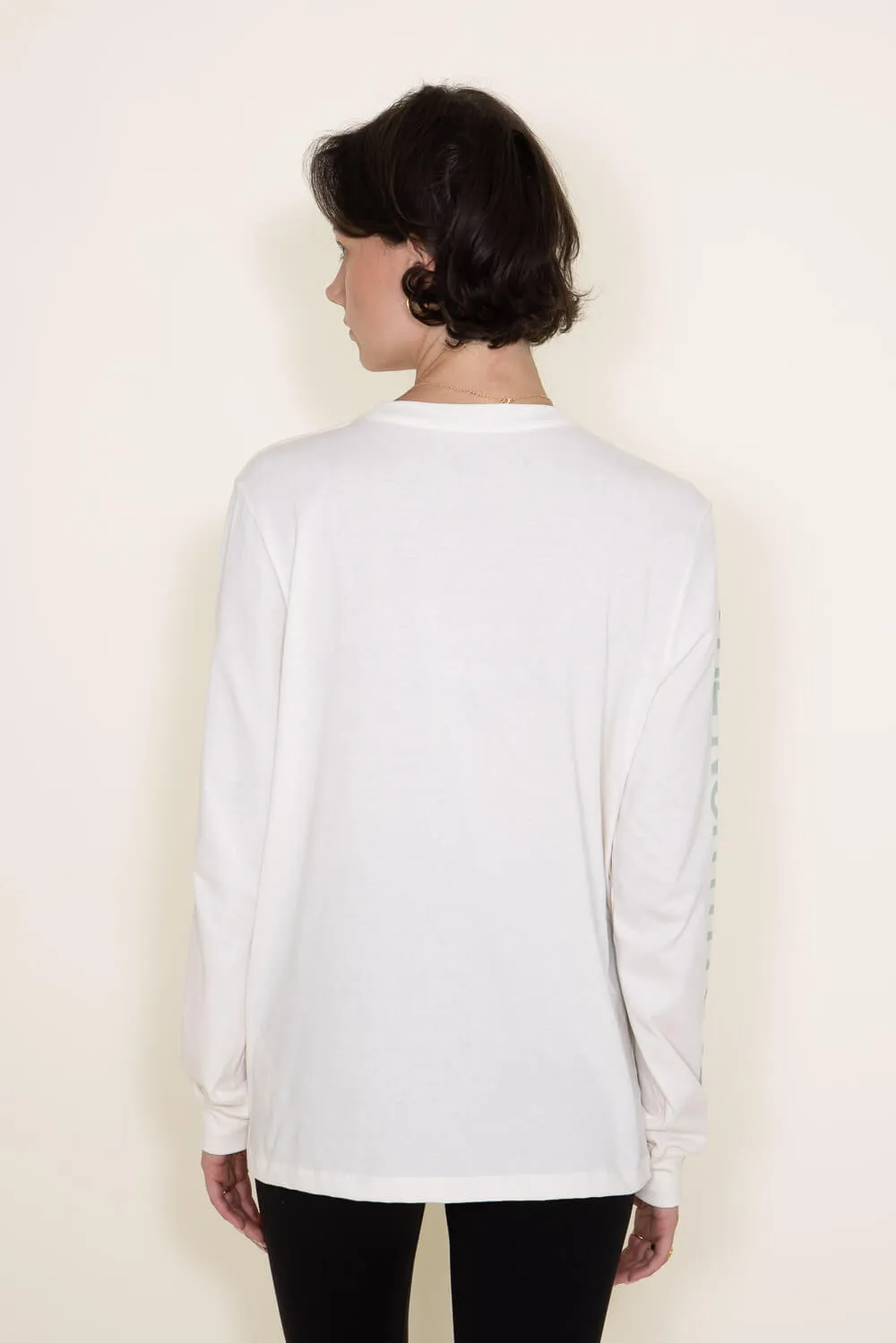The North Face Sleeve Hit Long Sleeve T-Shirt for Women in White | NF0A81U8-ROS sold by Glik’s product image thumbnail 3