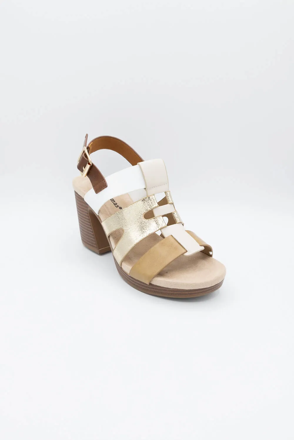 Pierre Dumas Morgen Wedges for Women in Gold | 27542-260 GOLD sold by Glik’s