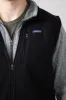 Patagonia Men’s Better Sweater Fleece Vest in Black | 25882-BLK BLACK sold by Glik’s