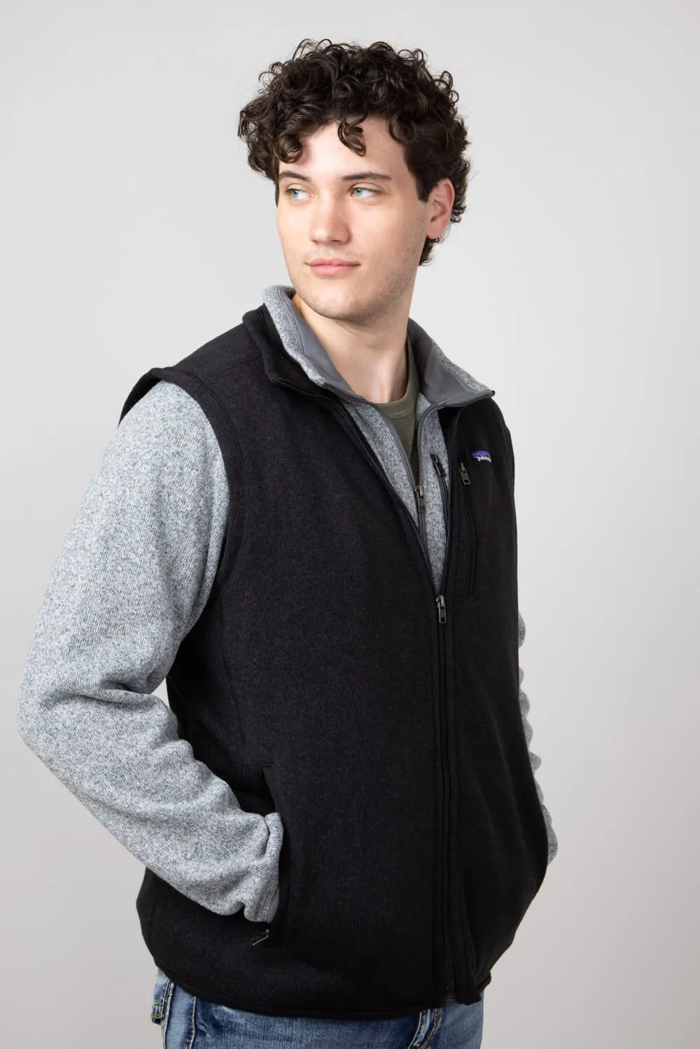 Patagonia Men’s Better Sweater Fleece Vest in Black | 25882-BLK BLACK sold by Glik’s product image thumbnail 3