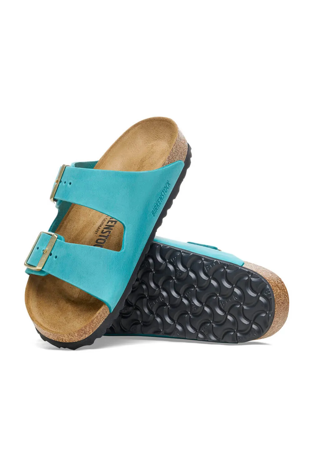 Birkenstock Arizona Oiled Leather Sandals for Women in Biscay Bay | 1026537 sold by Glik’s product image thumbnail 4