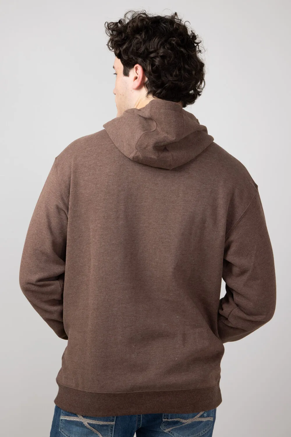 Ariat Logo Hoodie for Men in Chestnut | 10052769-CHESTNUT sold by Glik’s product image thumbnail 2