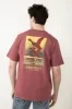 Carhartt Pocket Super Dux Graphic T-Shirt for Men in Red | 106157-R96-APPLEBUTTERHEATHER sold by Glik’s