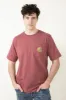 Carhartt Pocket Super Dux Graphic T-Shirt for Men in Red | 106157-R96-APPLEBUTTERHEATHER sold by Glik’s