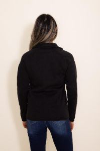 Patagonia Women’s Better Sweater Quarter Zip in Black | 25618-BLK sold by Glik’s