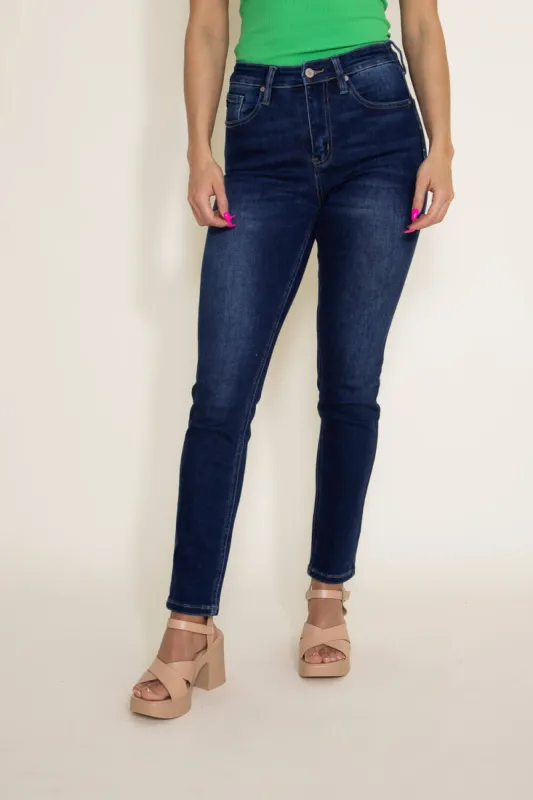 KanCan High Rise Cigarette Fit Jeans for Women | KC11251D sold by Glik’s