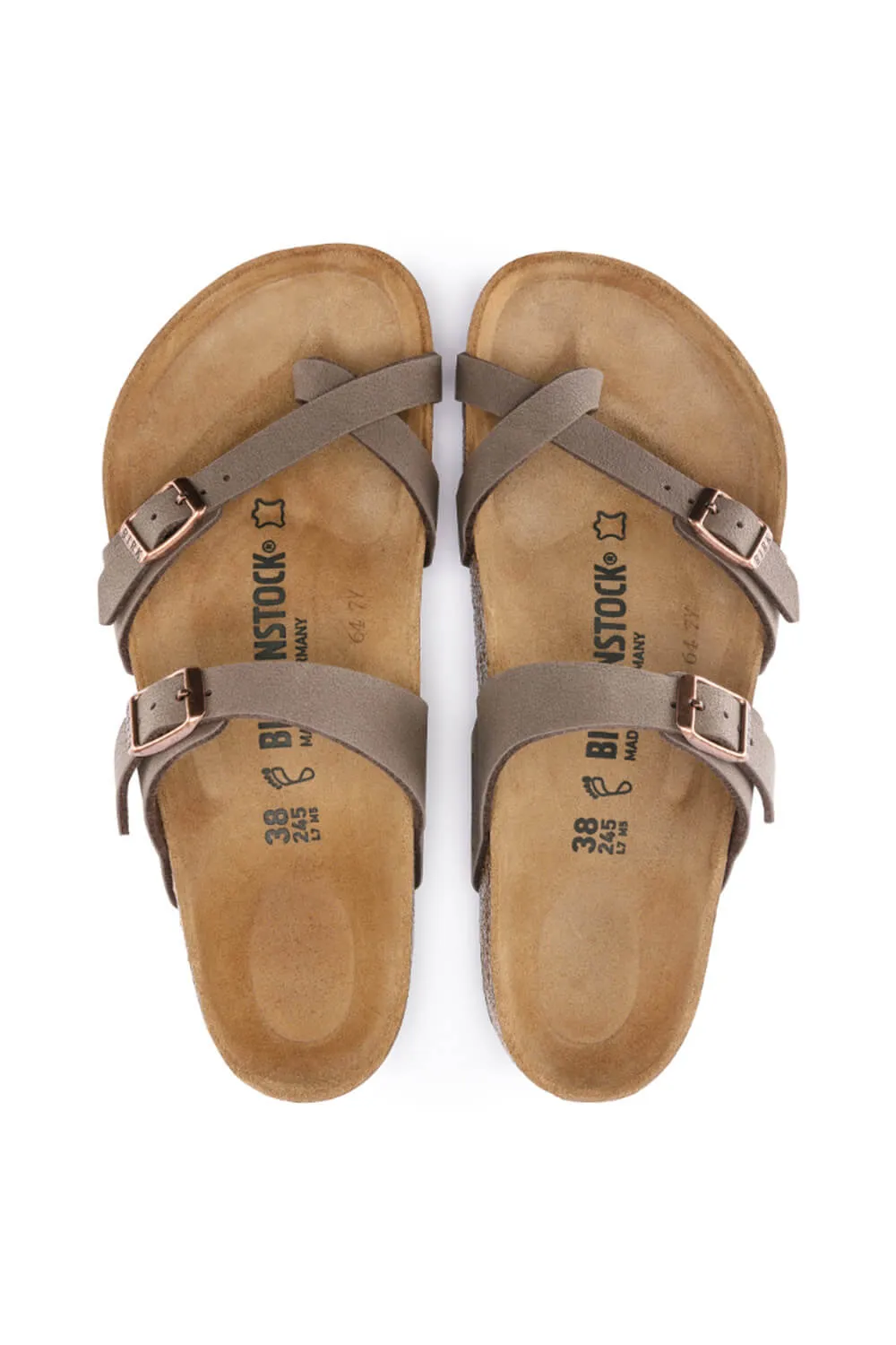 Birkenstock Mayari Birkibuc Sandals for Women in Mocha | 71061 sold by Glik’s product image thumbnail 2