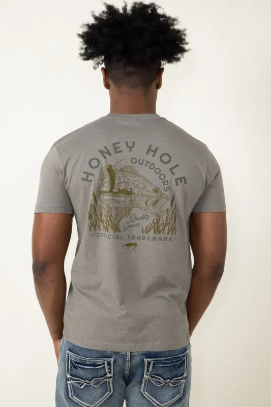 Honey Hole Set The Hook T Shirt for Men in Tan | SS-STH-TAN sold by Glik’s