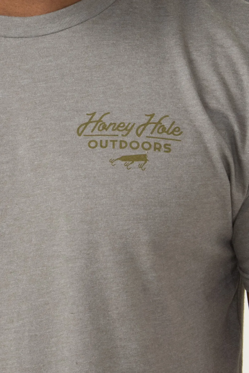Honey Hole Set The Hook T Shirt for Men in Tan | SS-STH-TAN sold by Glik’s product image thumbnail 3