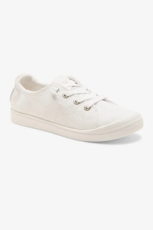 Roxy Bayshore Plus Sneakers for Women in White | ARJS600507-WW0 sold by Glik’s