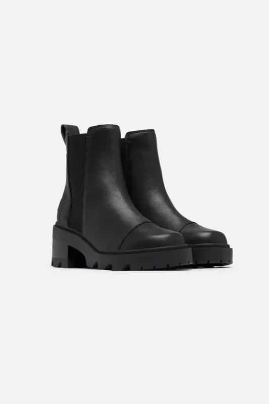 Sorel Joan Now Chelsea Booties for Women in Black | 2048451-010 sold by Glik’s