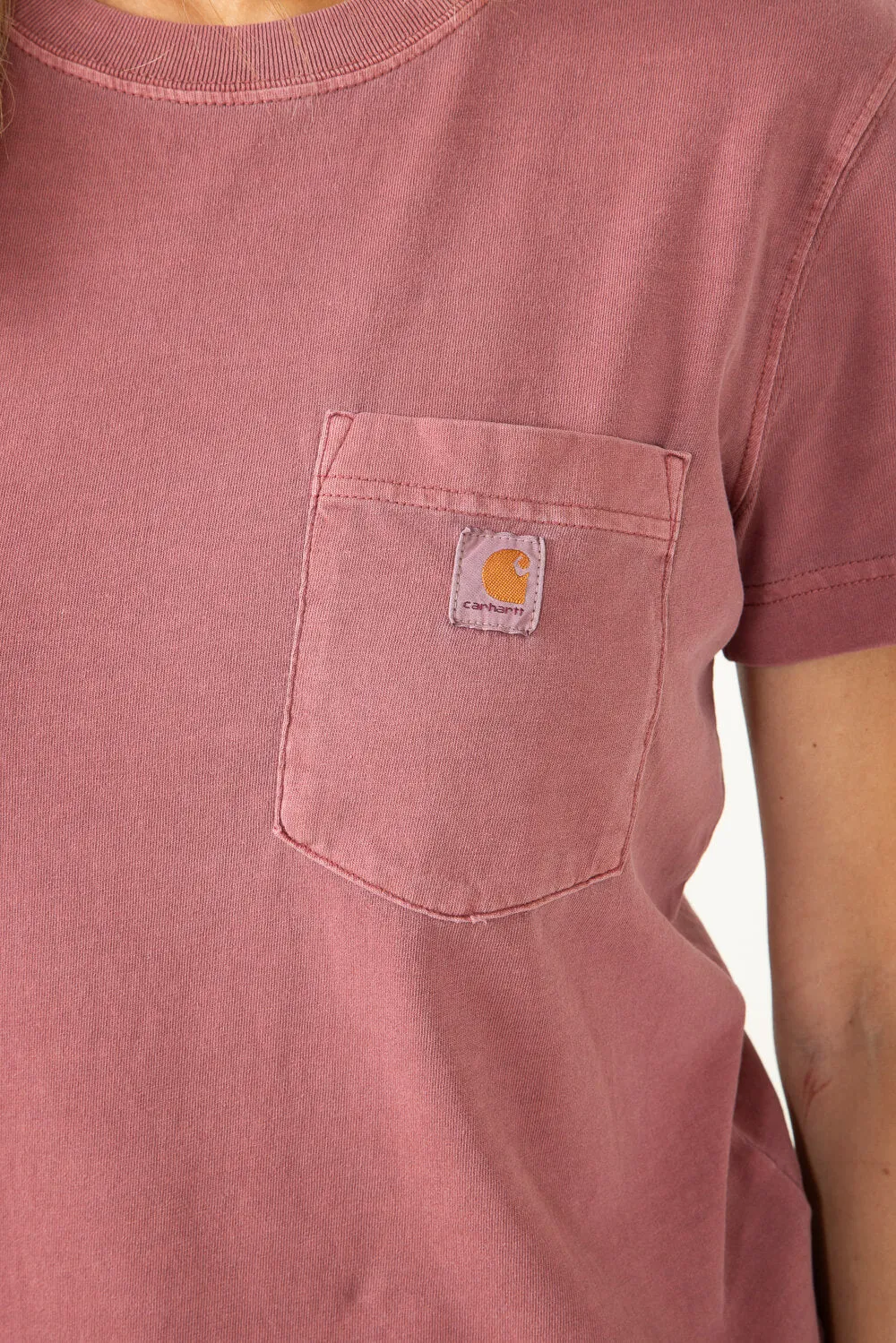 Carhartt Icon T-Shirt for Women in Red | 106272-R95 sold by Glik’s product image thumbnail 3