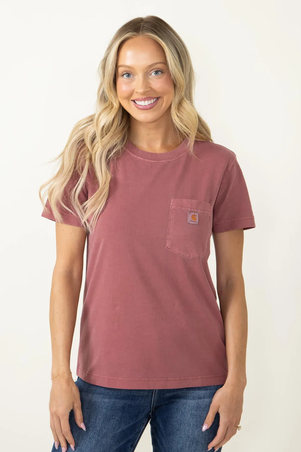 Carhartt Icon T-Shirt for Women in Red | 106272-R95 sold by Glik’s