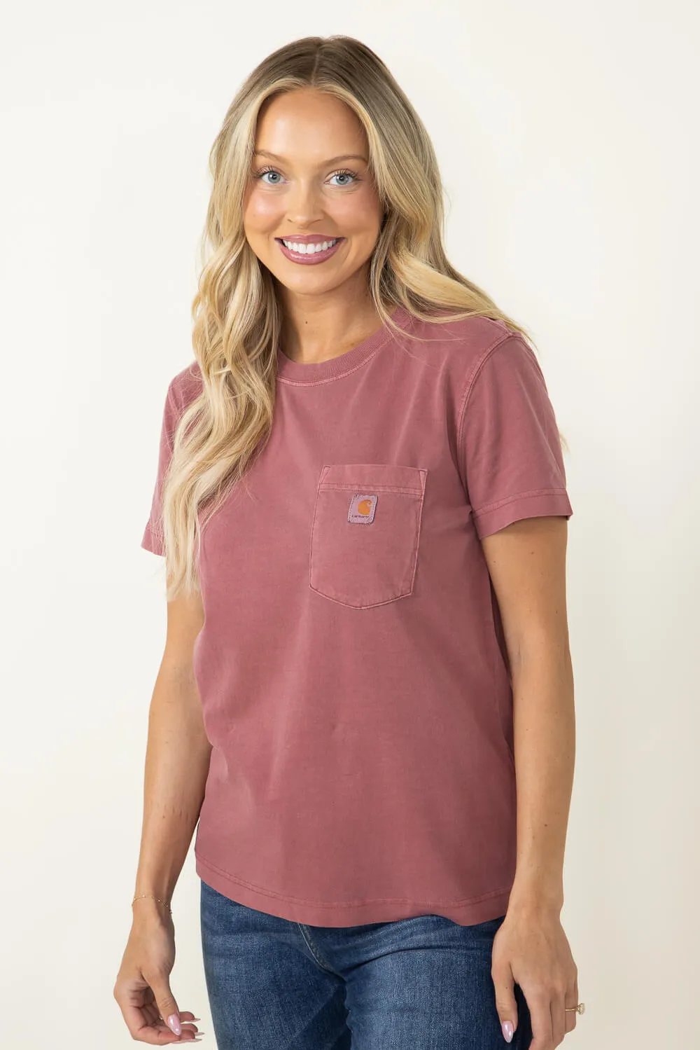 Carhartt Icon T-Shirt for Women in Red | 106272-R95 sold by Glik’s product image thumbnail 4