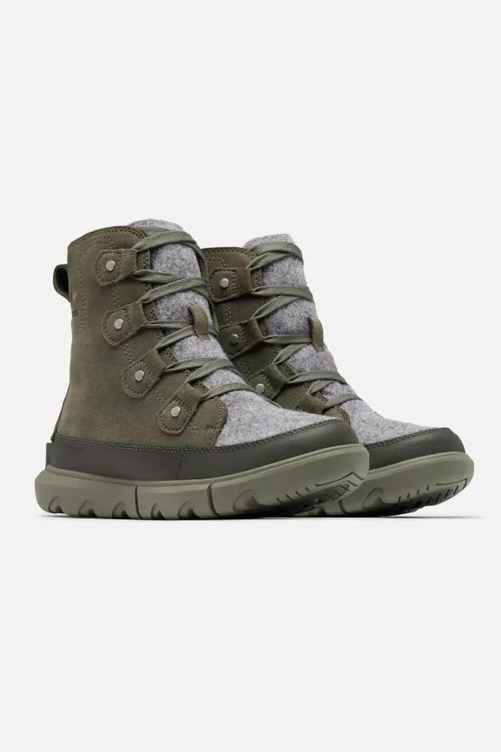 Sorel Explorer Next Joan Boots for Women in Green | 2068791-397 sold by Glik’s