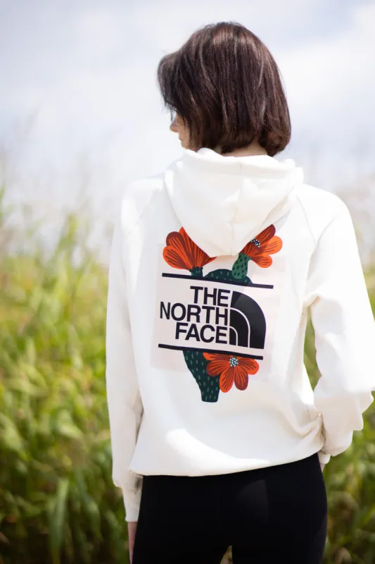 The North Face Brand Proud Hoodie for Women in White | NF0A8B0P-QLI sold by Glik’s
